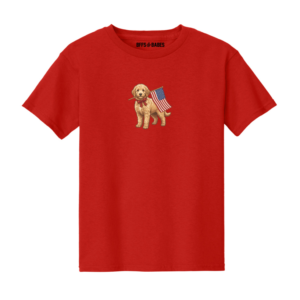 PATRIOTIC PET ♡ personalized kids t-shirt