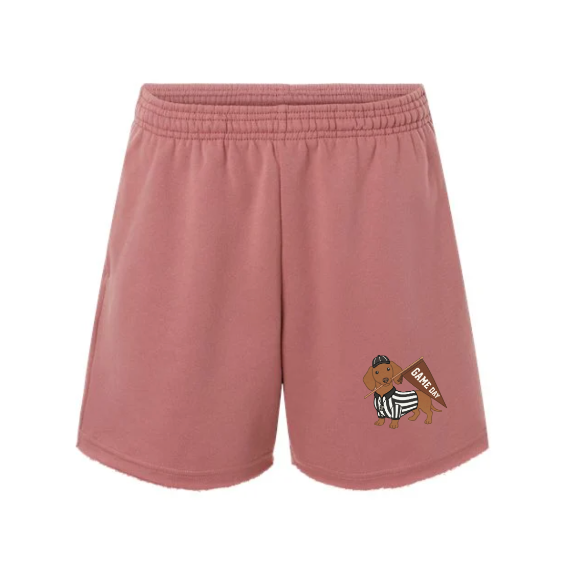 GAME DAY DOXIE ♡ printed cut off shorts