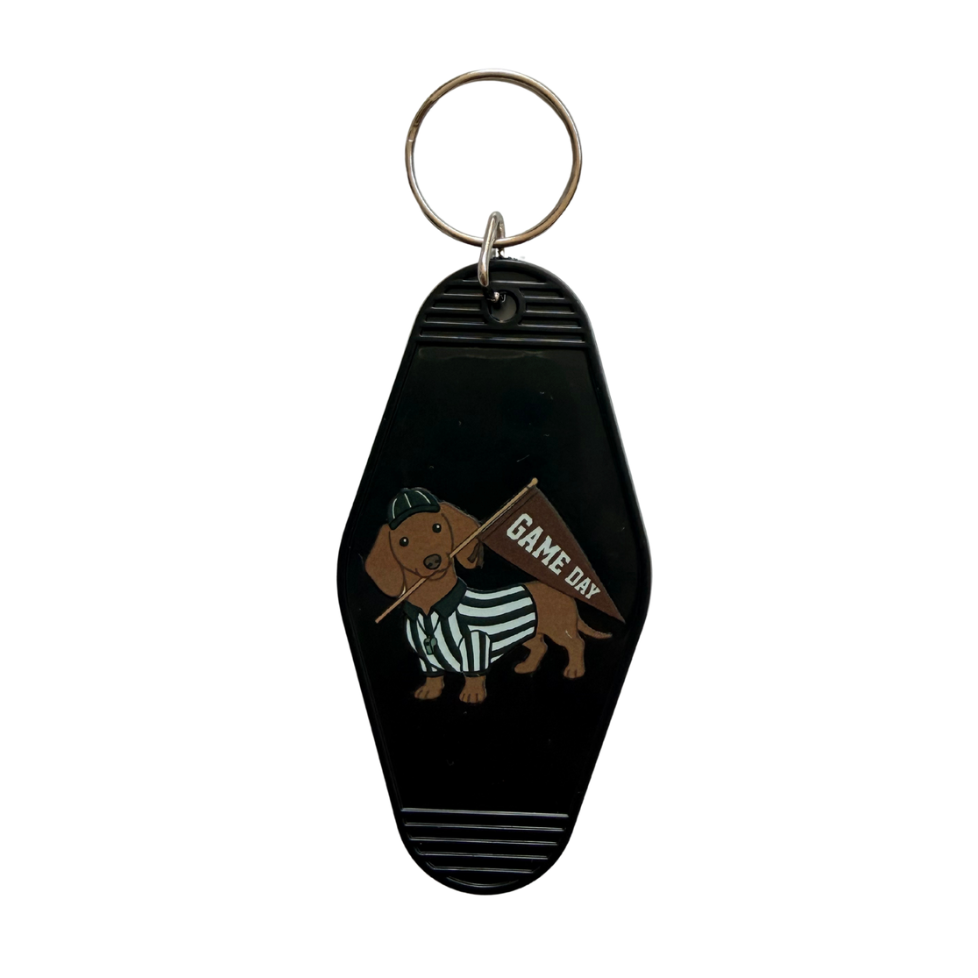 GAME DAY DOXIE ♡ keychain