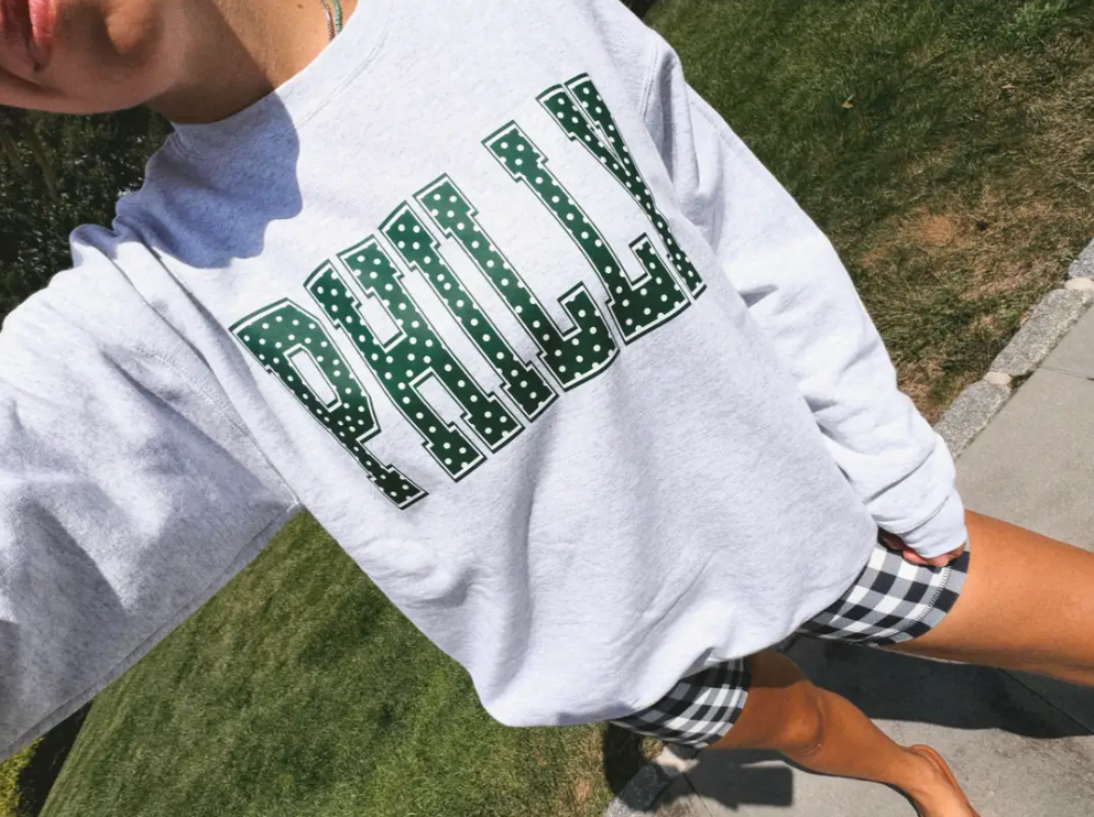 POLKA DOT PHILLY ♡ adult & kids sweatshirt