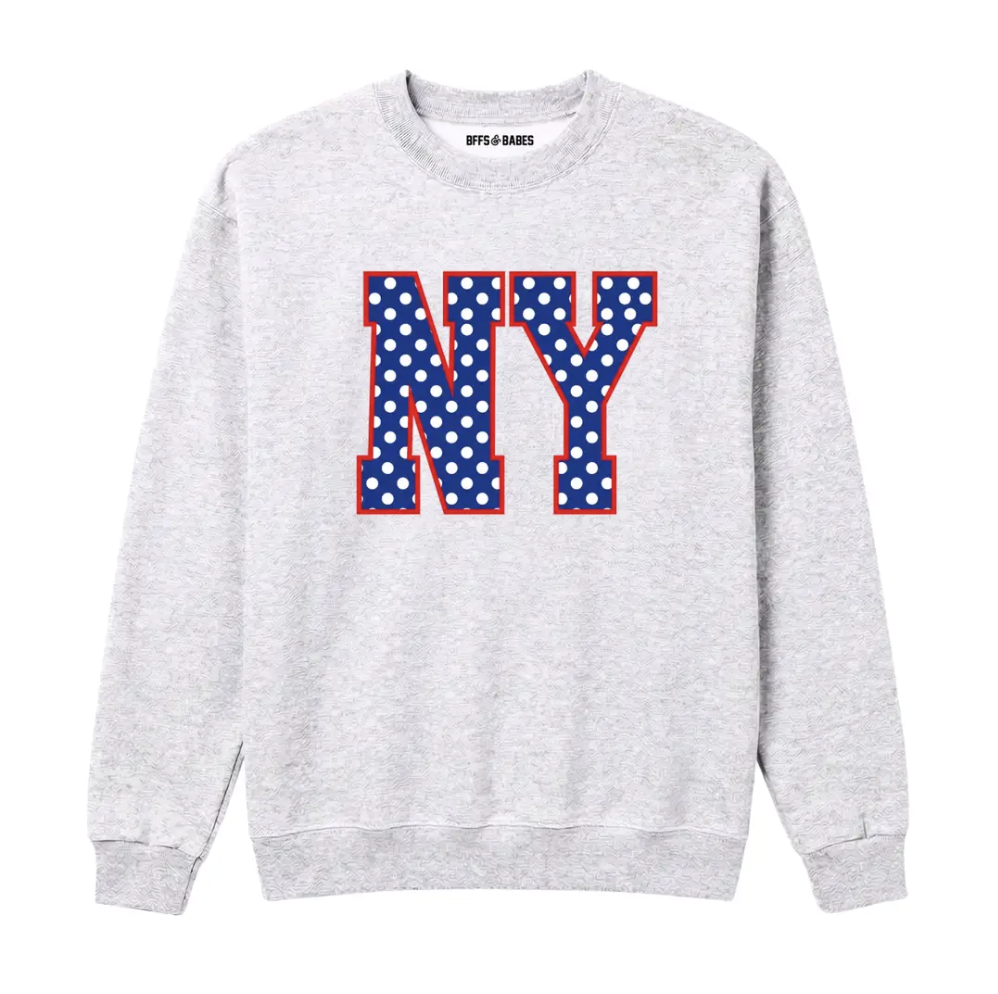 POLKA DOT NY ♡ adult & kids sweatshirt