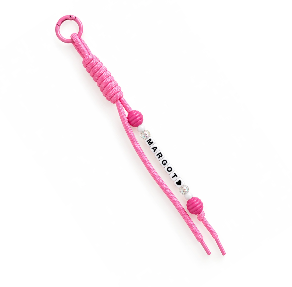 CUSTOM PINK CHARMIE ♡ personalizable bag charm