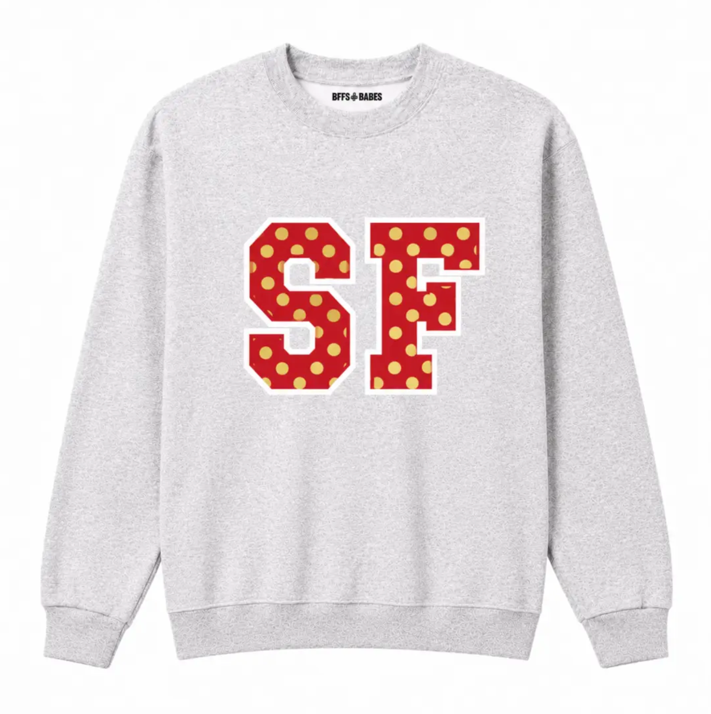 POLKA DOT SF ♡ adult & kids sweatshirt