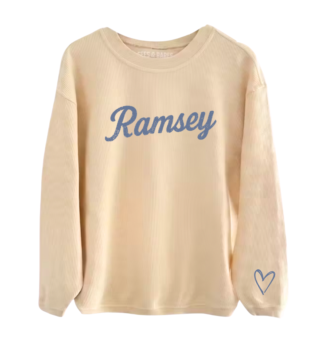 DATER ELEMENTARY ♡ adult corded sweatshirt