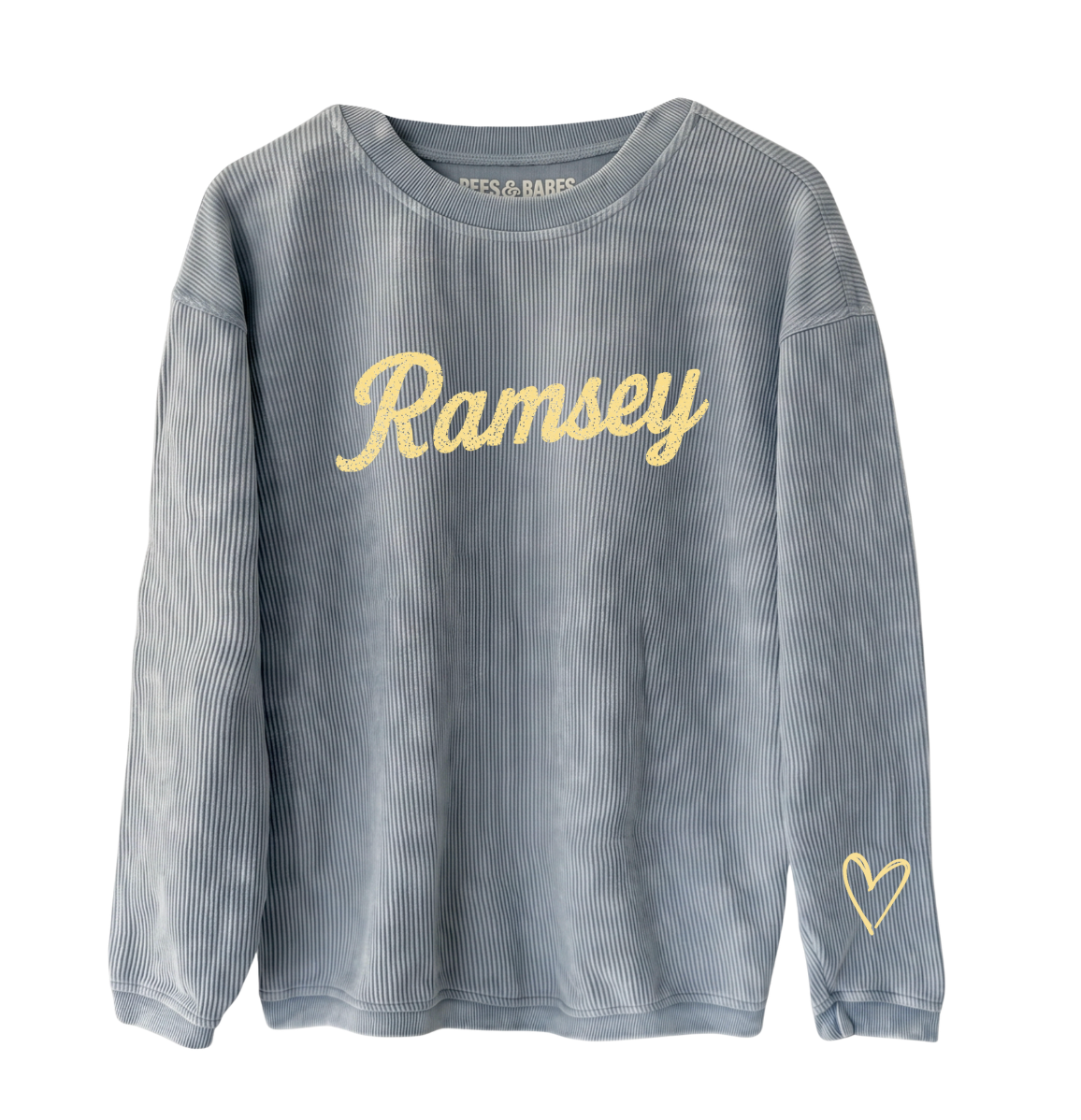 DATER ELEMENTARY ♡ adult corded sweatshirt