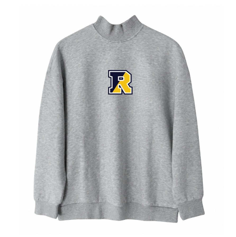 DATER ELEMENTARY ♡ adult printed mockneck