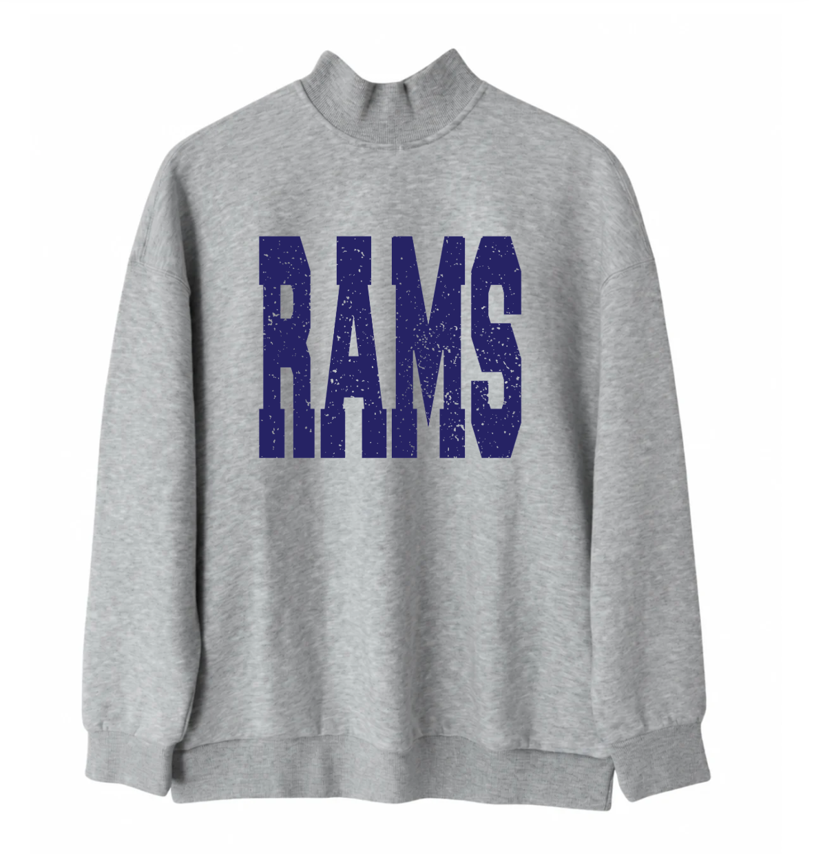 DATER ELEMENTARY ♡ adult printed mockneck