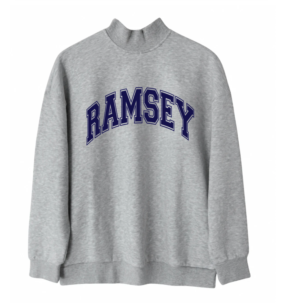 DATER ELEMENTARY ♡ adult printed mockneck