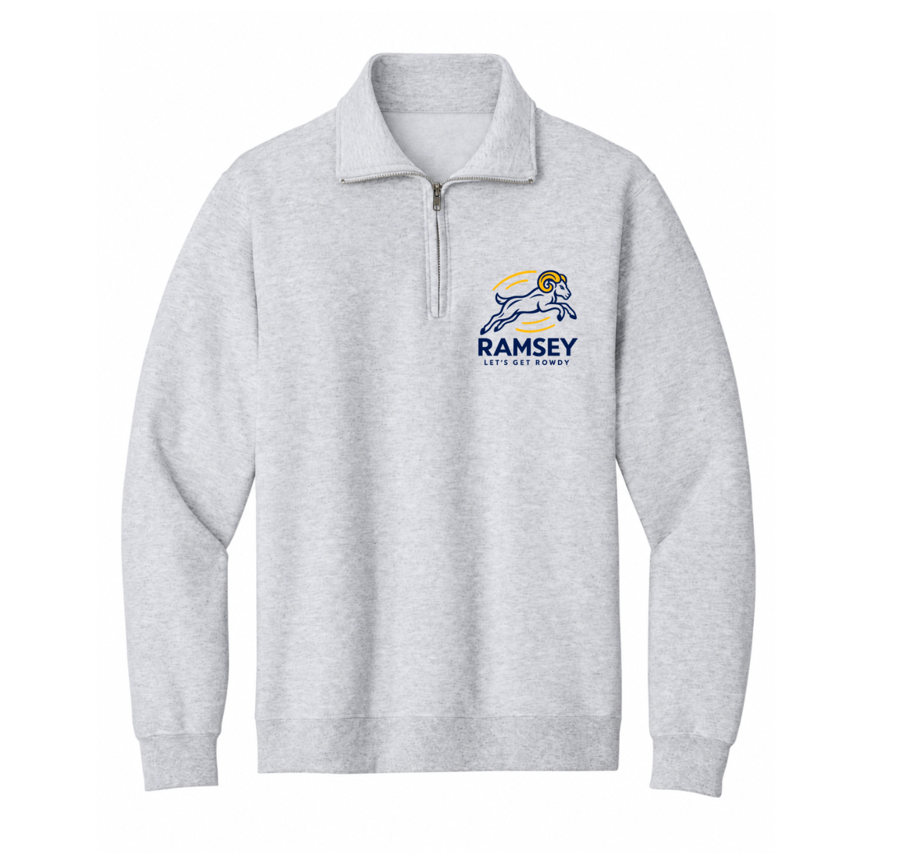 HUBBARD ♡ adult quarter zip sweatshirt