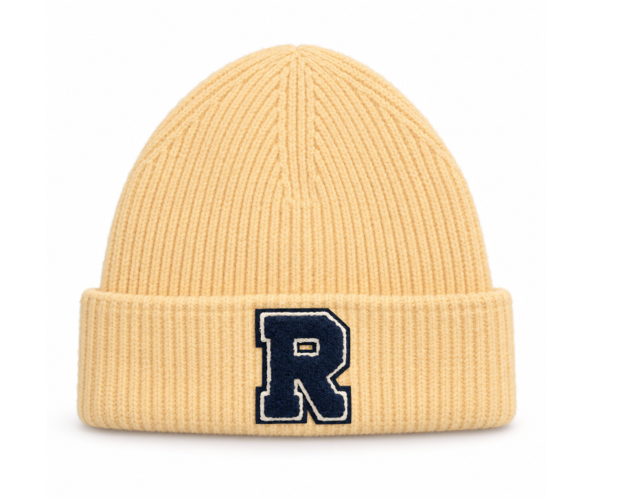 HUBBARD ♡ adult patch beanie