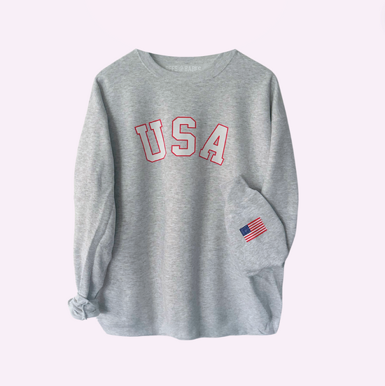 TRU AMERICAN ♡ USA graphic sweatshirt