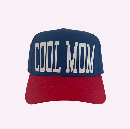 COOL MOM ♡ printed hat