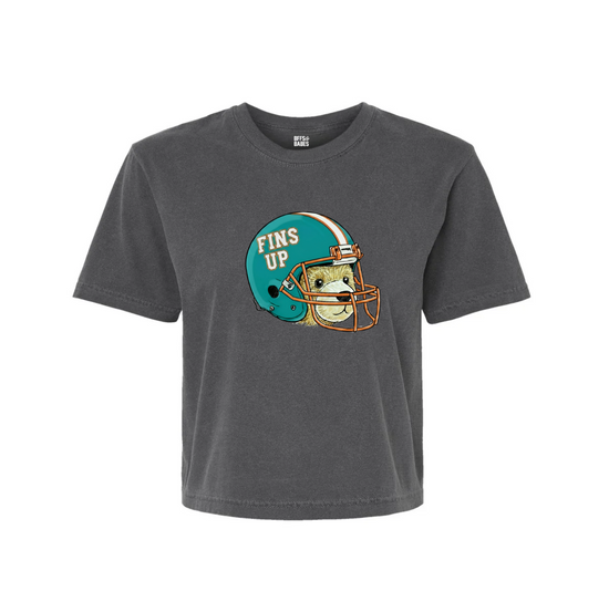 FOOTBALL BEARS ♡ adult cropped team tee