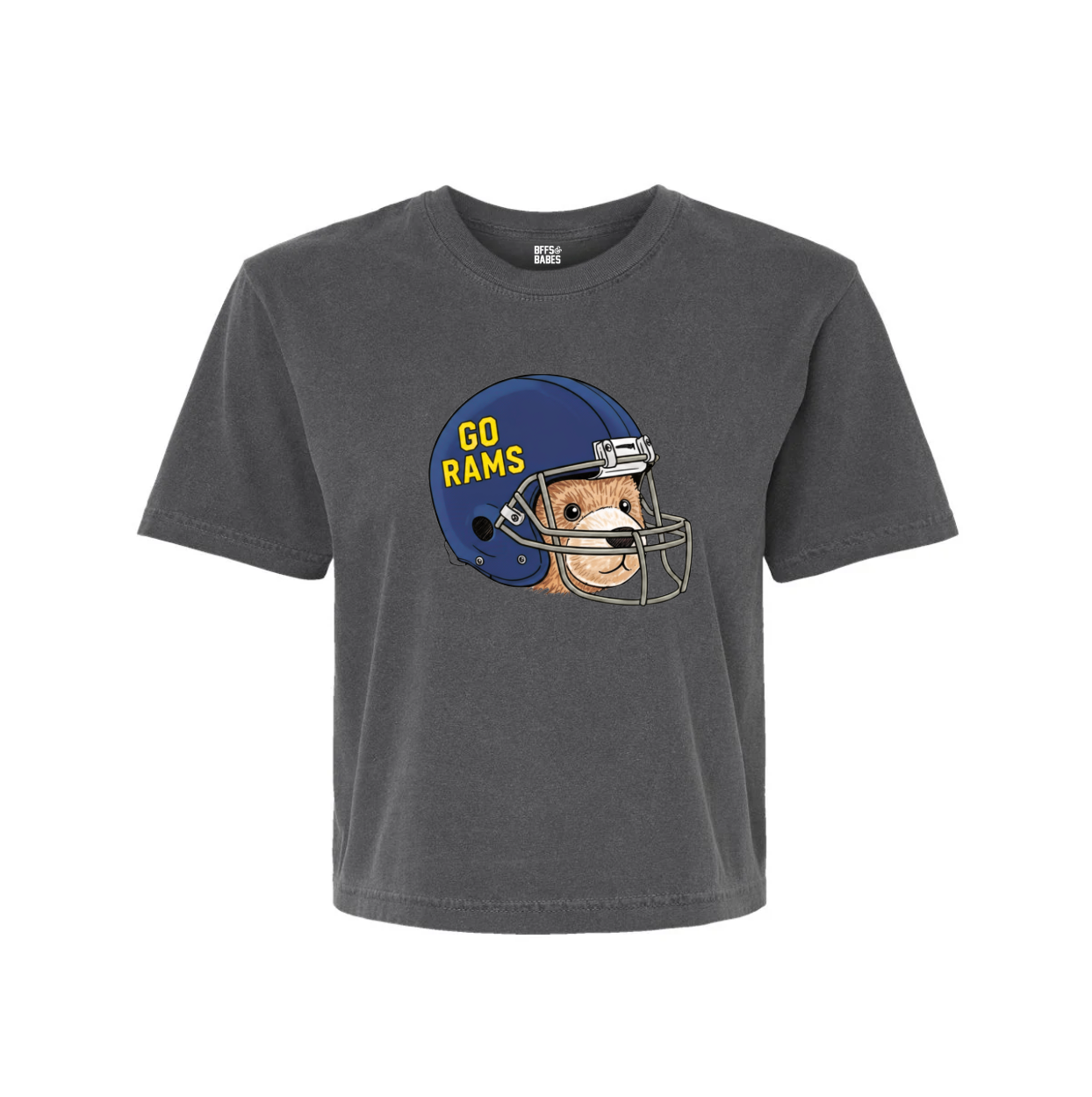 FOOTBALL BEARS ♡ adult cropped team tee