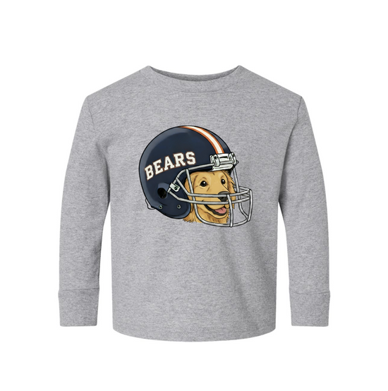 FOOTBALL BEARS ♡ custom kids team tee