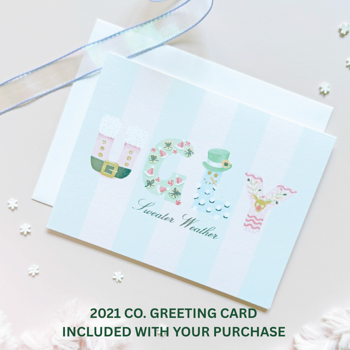 SWEATER WEATHER ♡ holiday junkie x pink sweatshirt