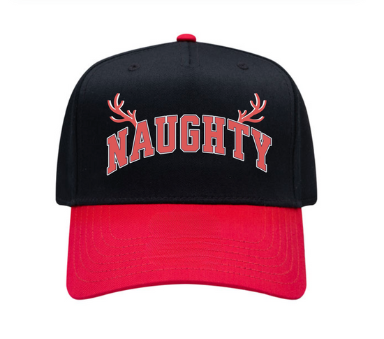 NAUGHTY ANTLERS ♡ printed hat