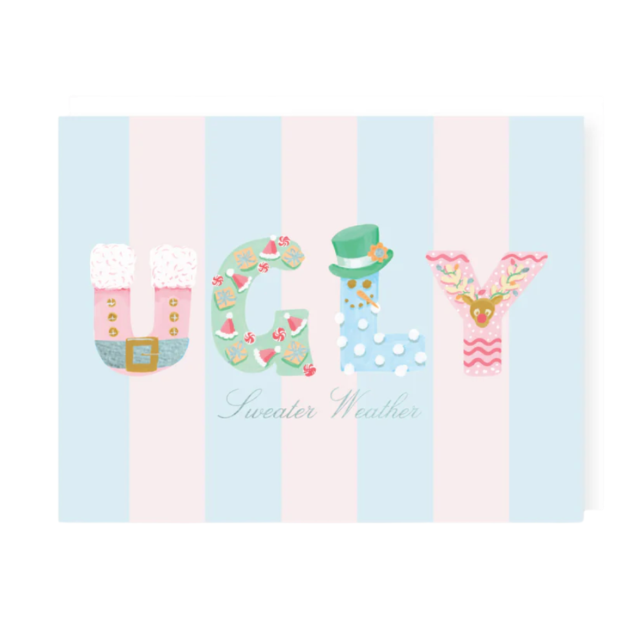 SWEATER WEATHER ♡ holiday junkie x 2021 co. card