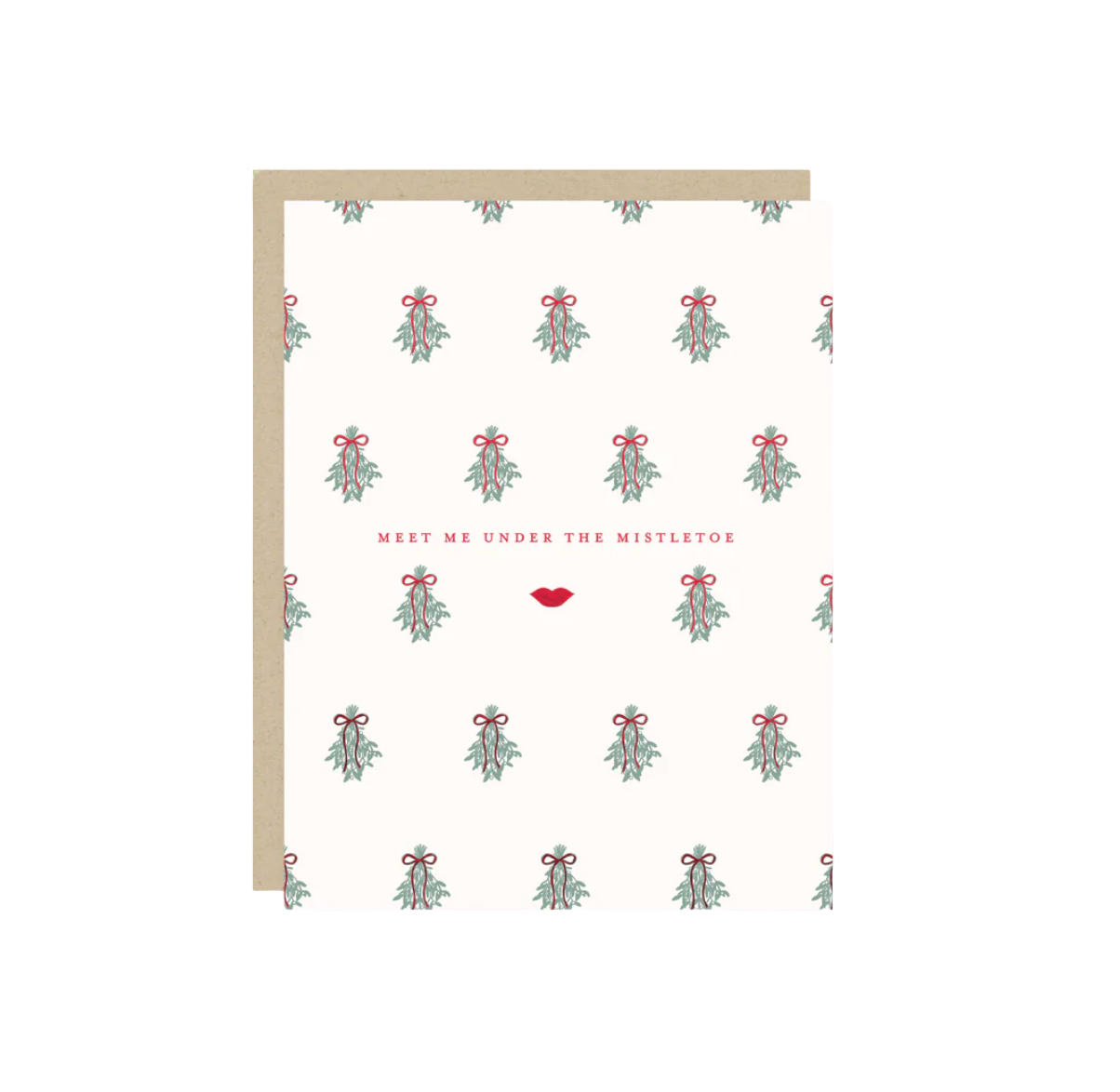 MISTLETOE ♡ holiday junkie x 2021 Co. card