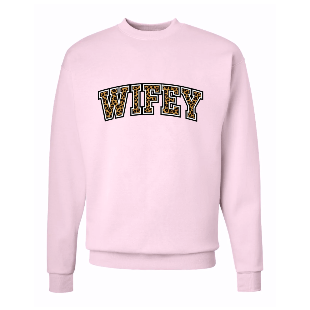 CUSTOM LEOPARD ♡ adult personalized printed sweatshirt