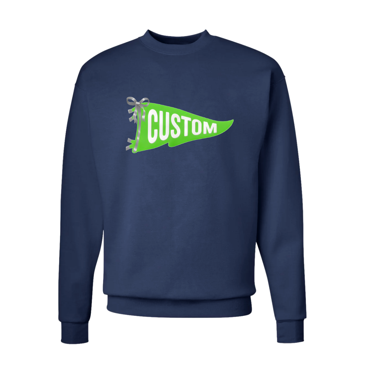 CUSTOM GREEN FLAG ♡ adult & kids sweatshirt