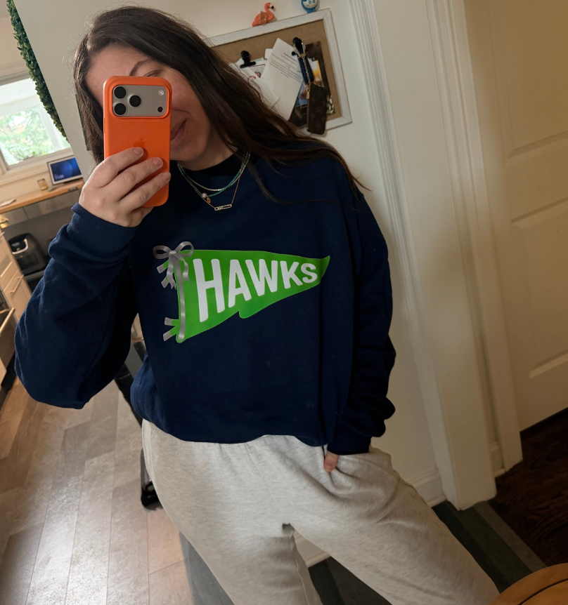 CUSTOM GREEN FLAG ♡ adult & kids sweatshirt