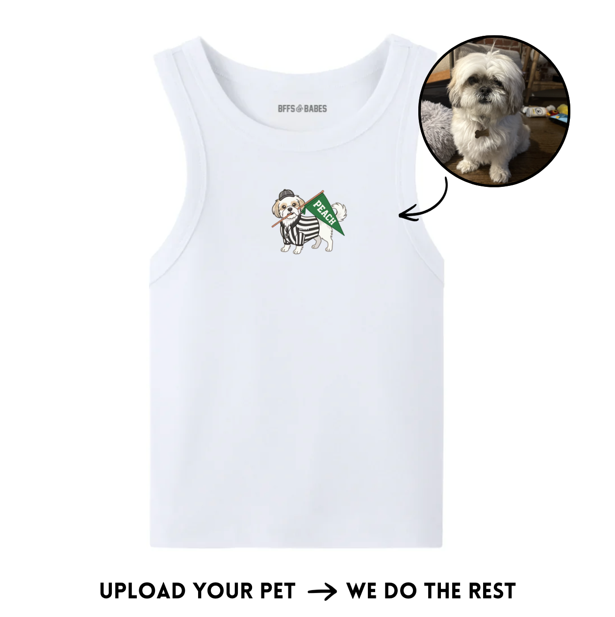 MVP: MOST VALUABLE PET ♡ personalized tank top