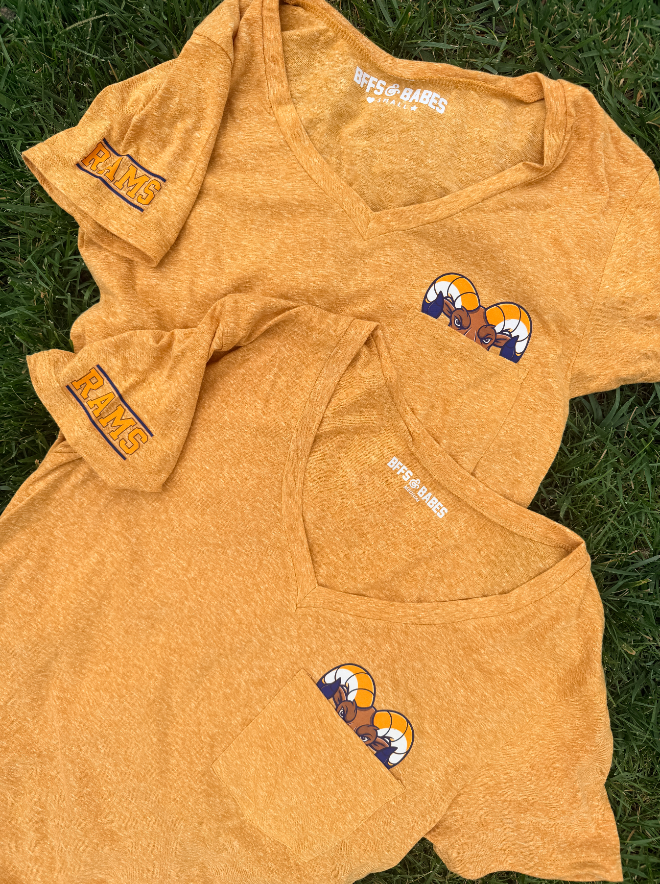 HUBBARD ♡ adult melange pocket tee