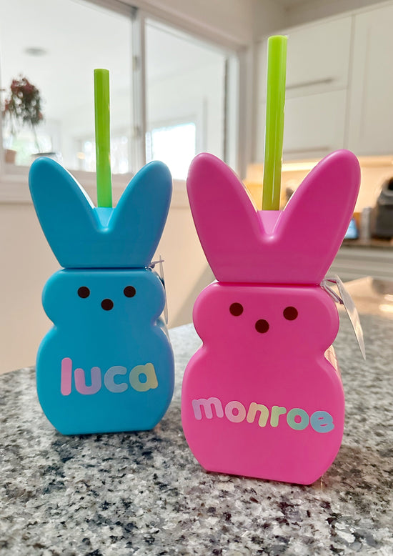 HOPPY CUPS ♡ pink personalized tumbler
