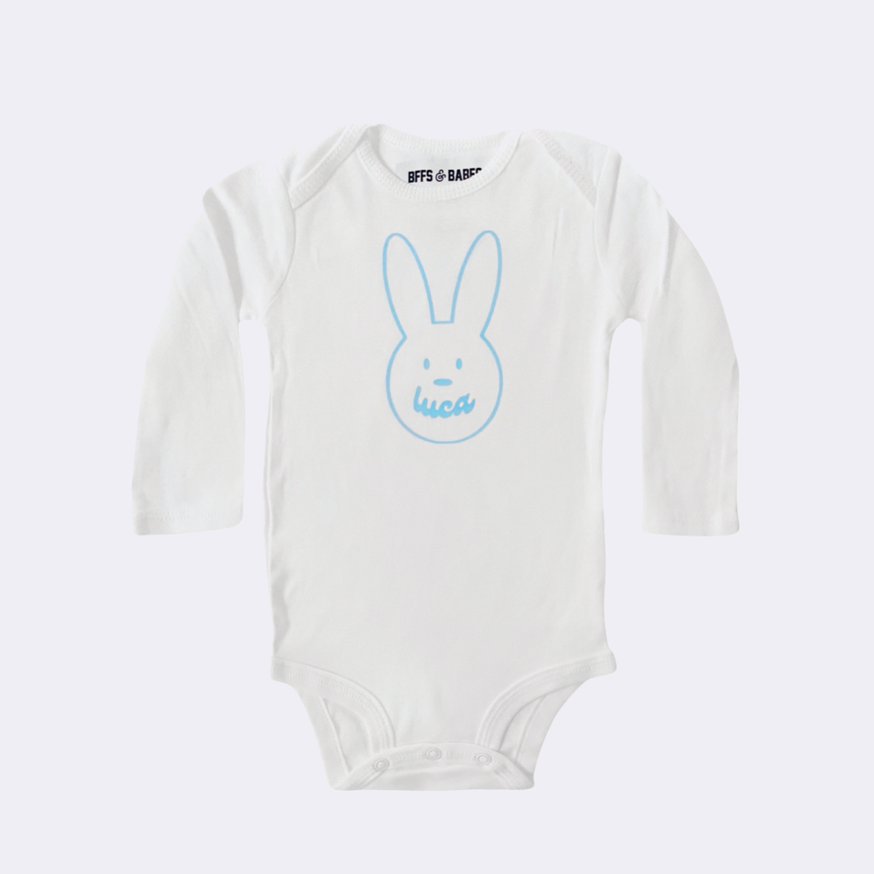 BUNNY BABESIE ♡ personalized baby bodysuit