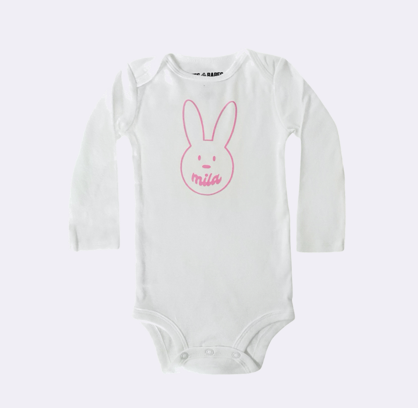 BUNNY BABESIE ♡ personalized baby bodysuit