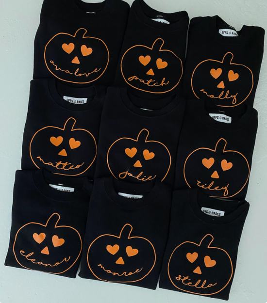 PUMPKIN LOVIN ♡ customizable toddler & youth sweatshirt