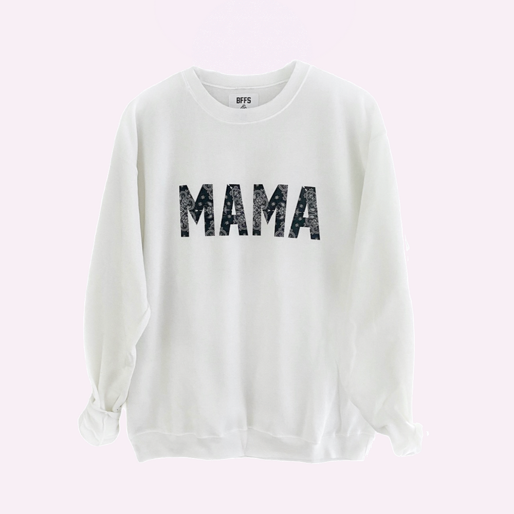 BANDANA MAMA ♡ adult sweatshirt