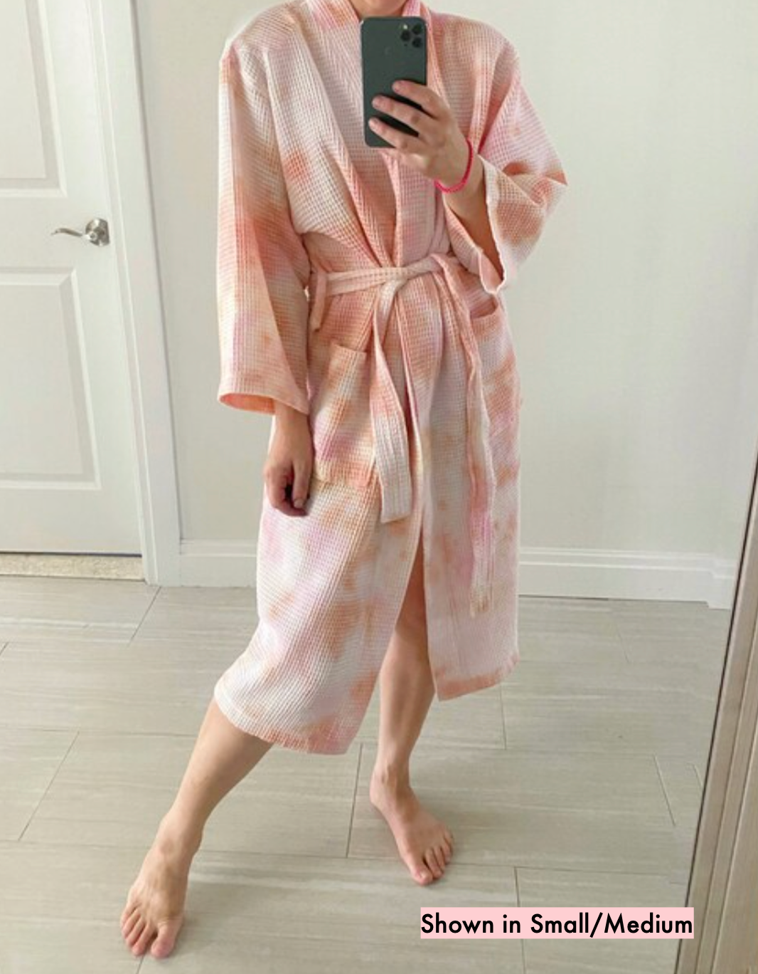DUSTDYE ROSE ♡ full length robe