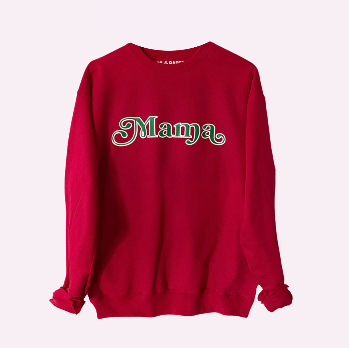 HOLIDAY MAMA SWEATSHIRT ♡ adult sweatshirt with mama print