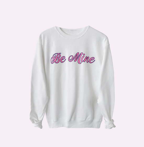 BE MINE ♡ graphic sweatshirt