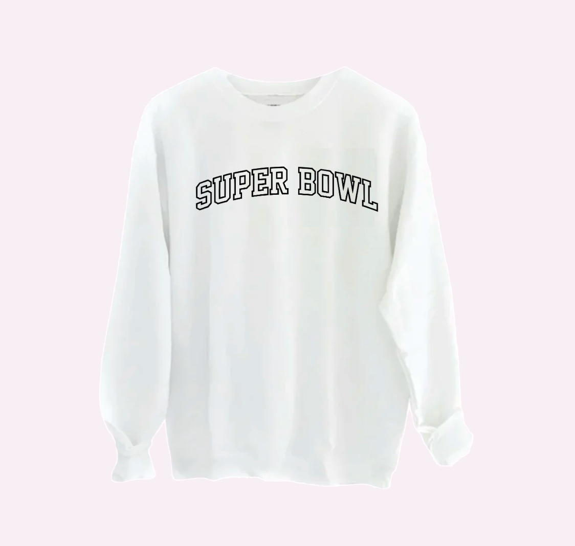 SUPER BOWL ♡ adult sweatshirt
