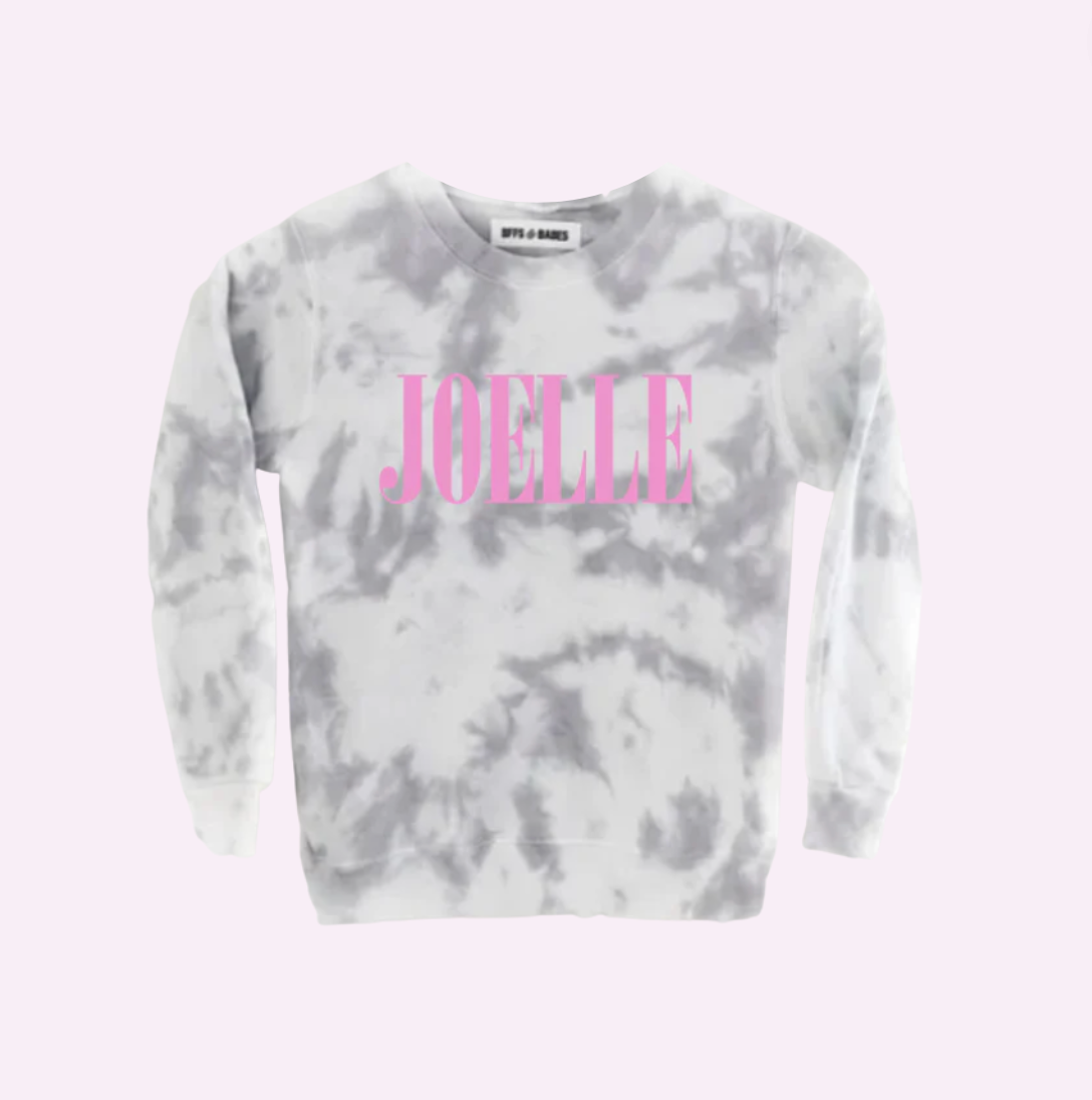 Victoria secret tie dye 2025 sweatshirt